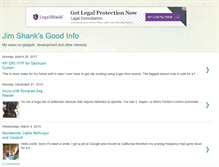 Tablet Screenshot of blogs.theshanks.net